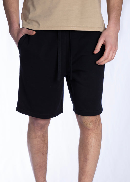 Pantaloncini felpati Nero