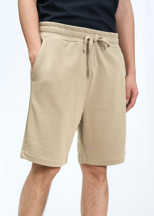 Pantaloncini felpati Beige