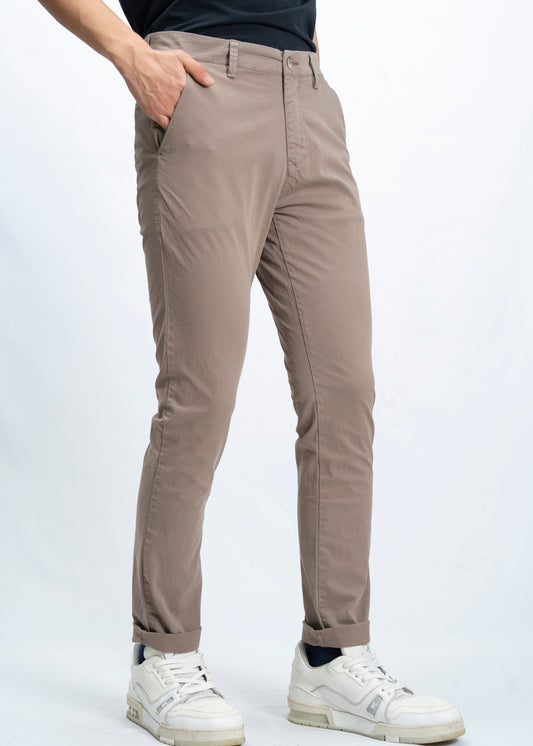 Pantaloni chino estivi Fango