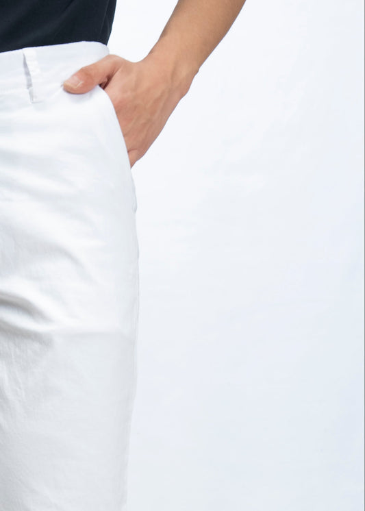 Pantaloni chino estivi Bianco