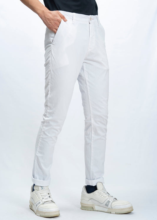Pantaloni chino estivi Bianco
