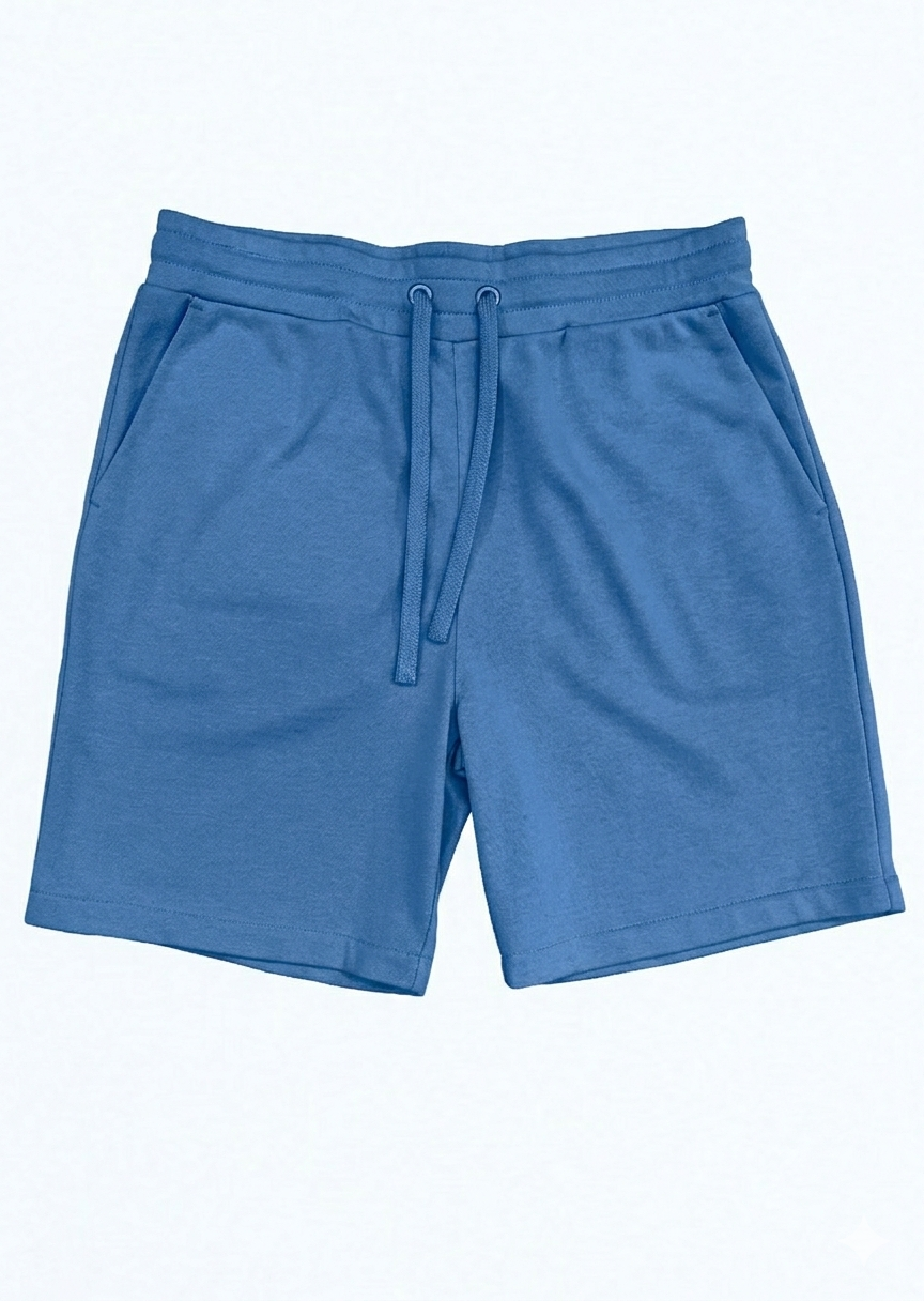 Pantaloncini felpati Blue Royal