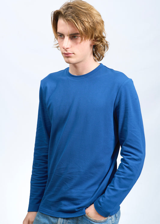 Maglietta cotone Piquet Blu Jeans