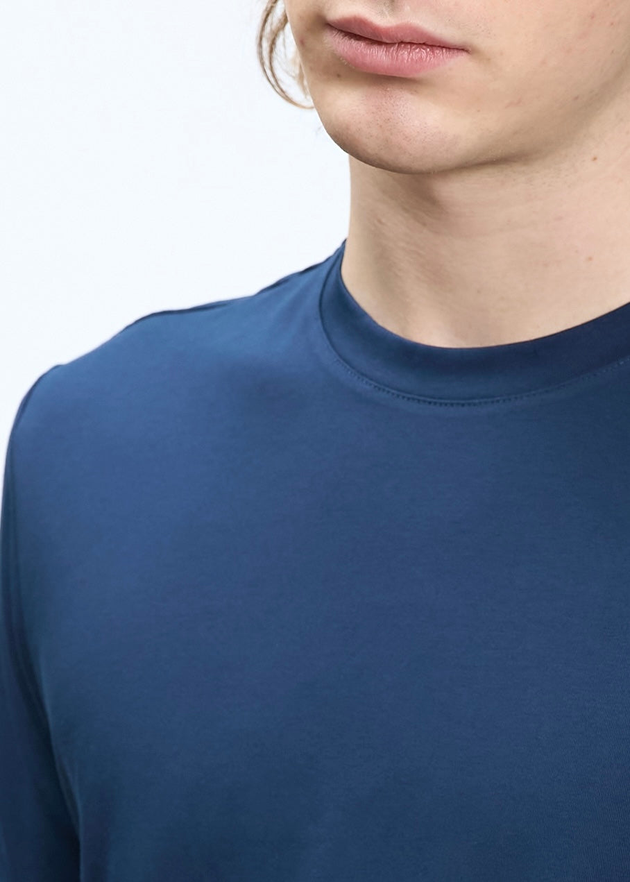 T-shirt Cotone tecnico Navy