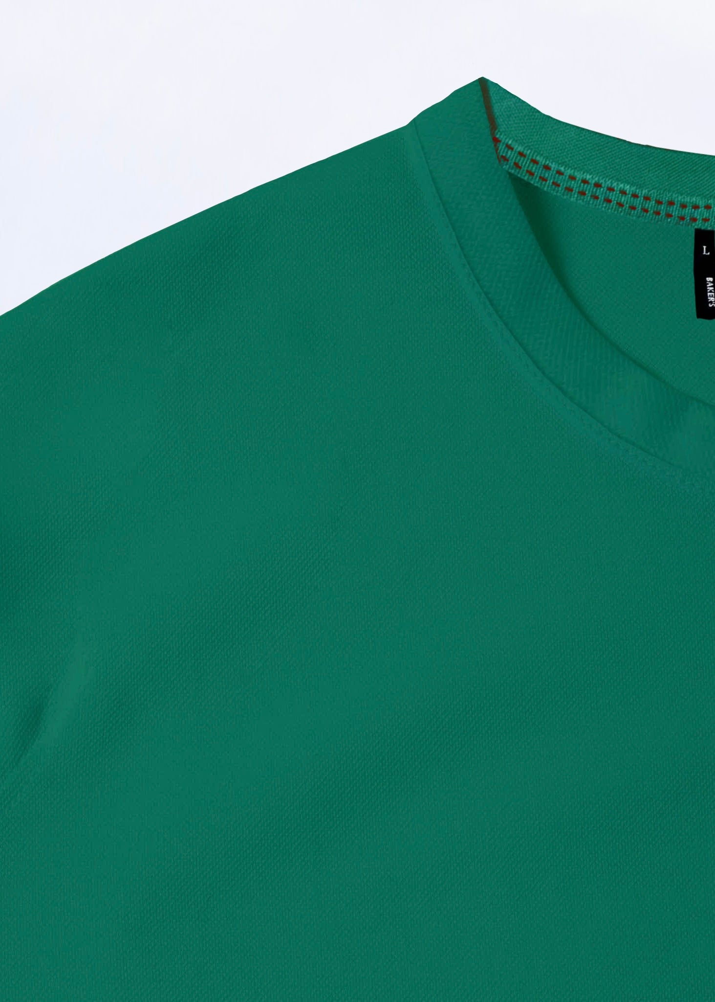 T-shirt manica corta in Piquet Verde