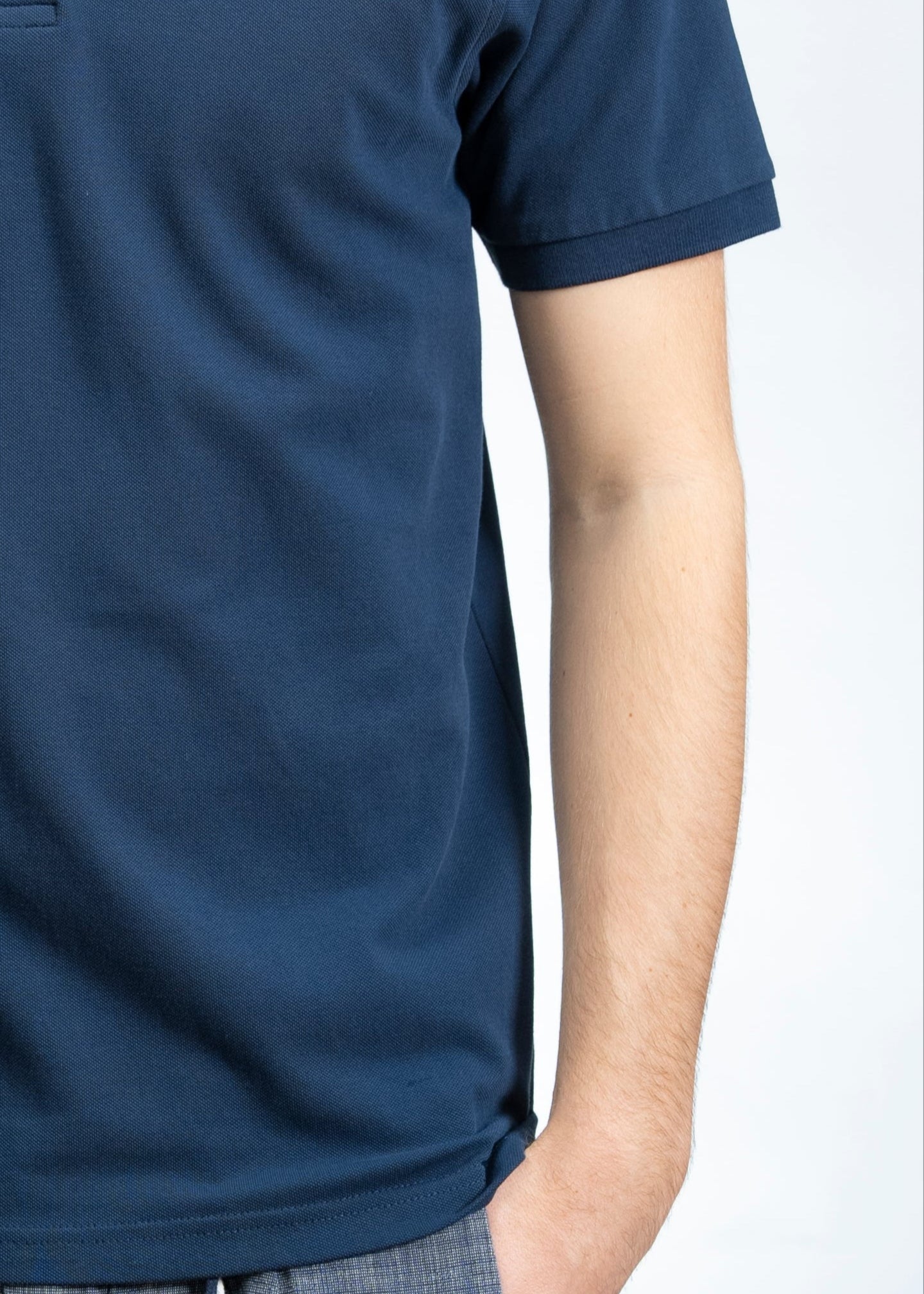 Polo Classica in Piquet Navy