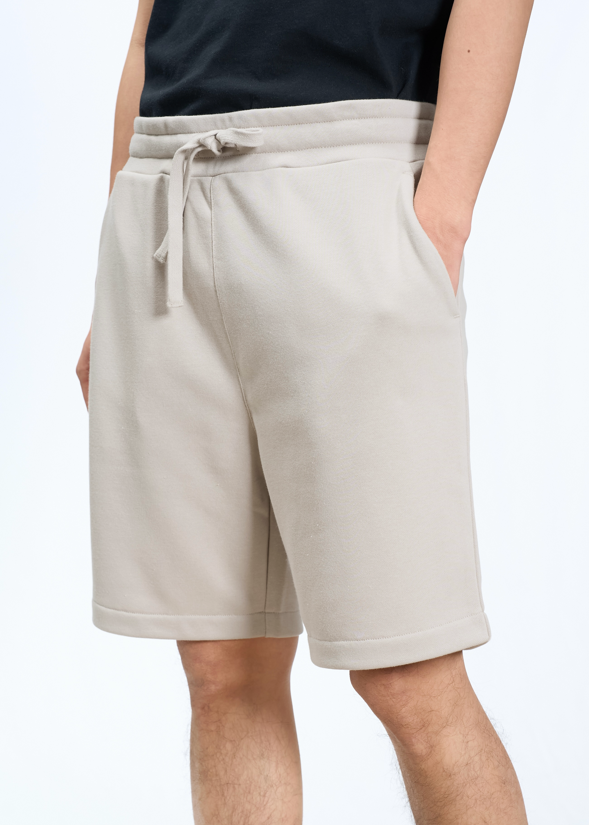 Pantaloncini felpati Sabbia