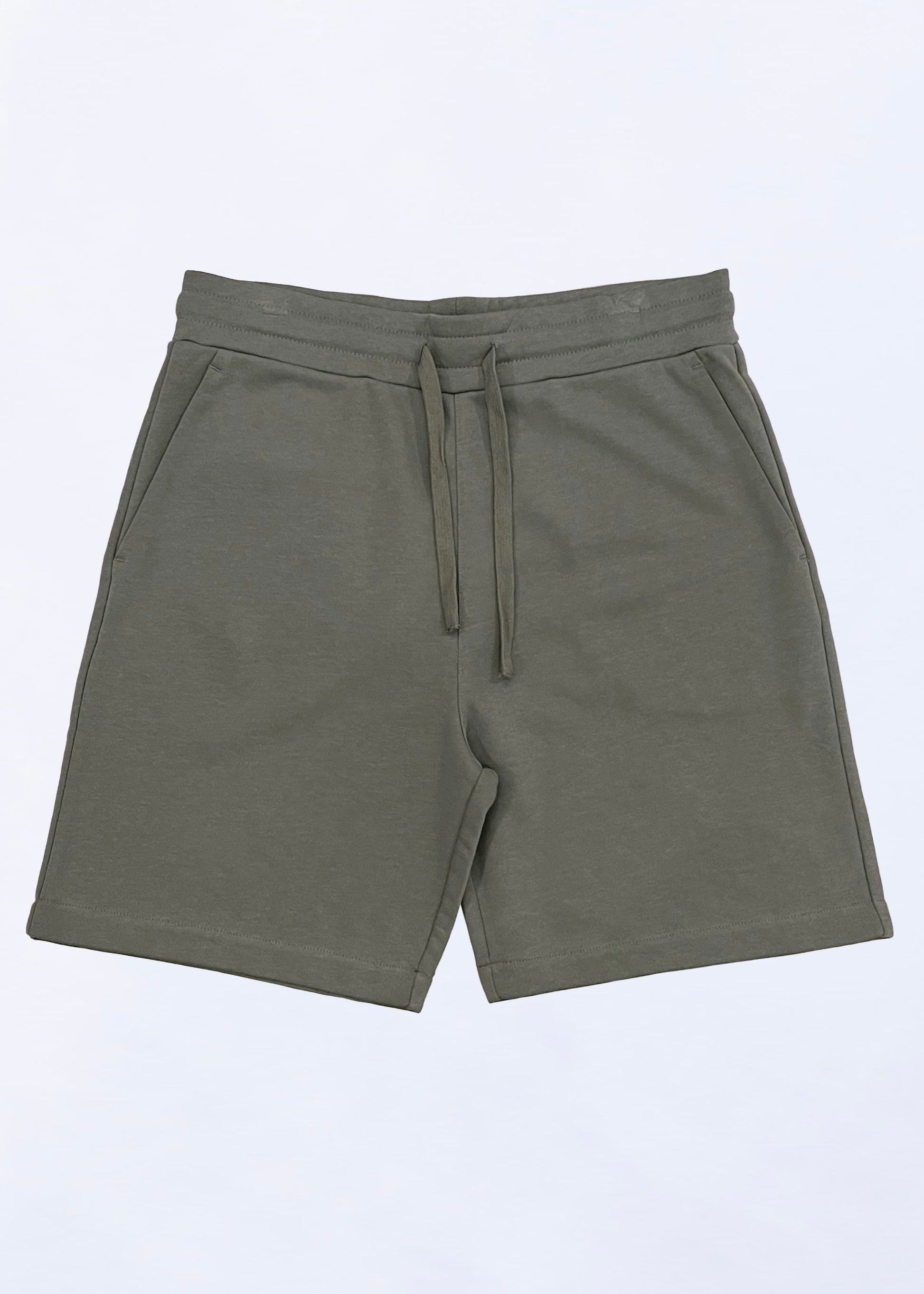 Pantaloncini felpati Verde Militare