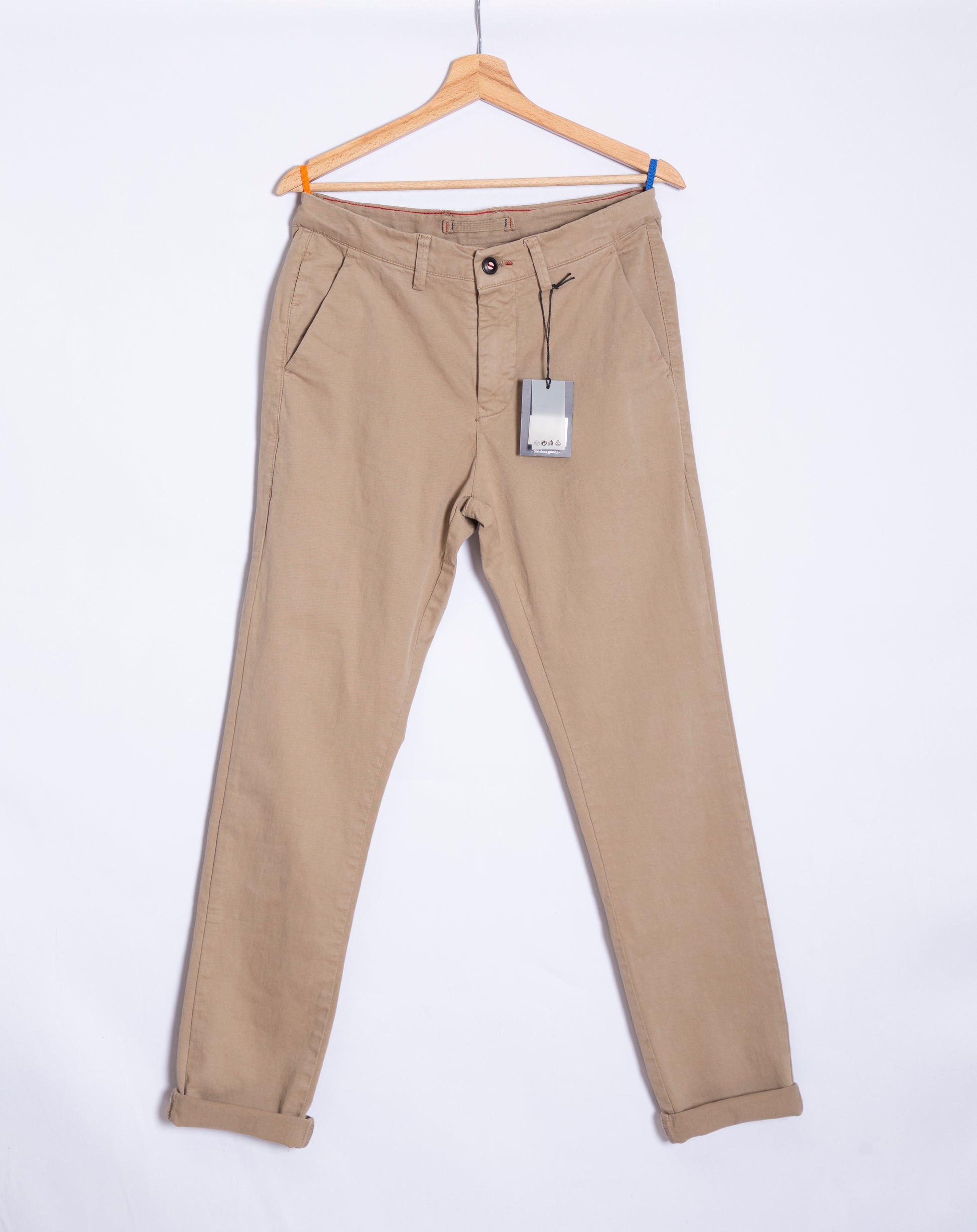 PANTALONI CHINO BASICI REGULAR FIT