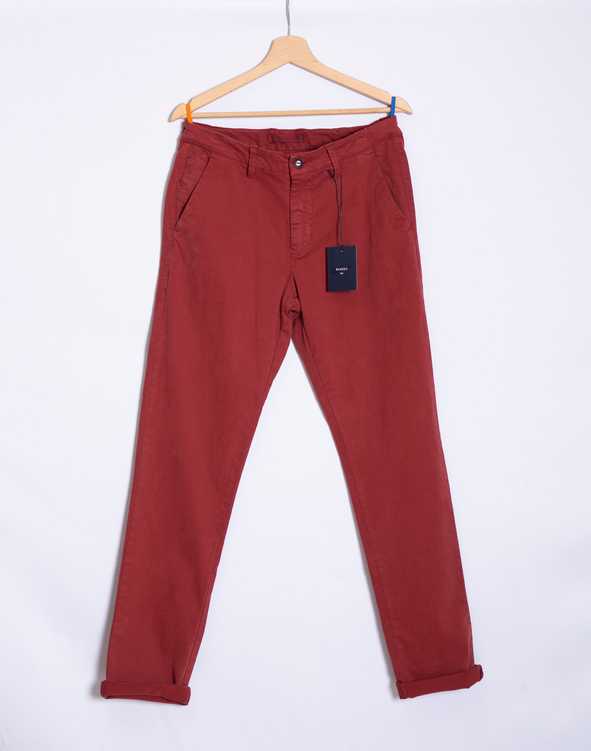 PANTALONI CHINO BASICI REGULAR FIT