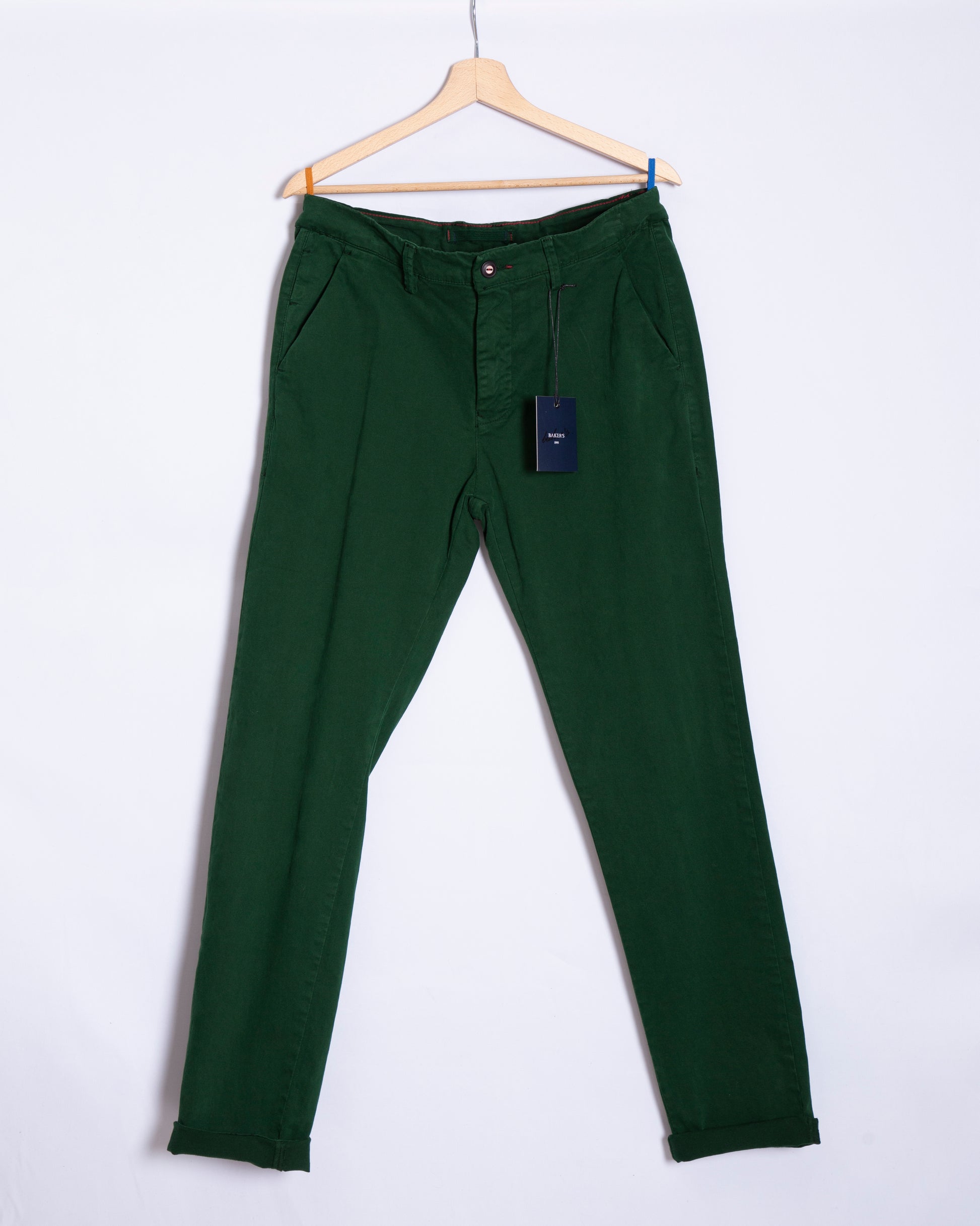 PANTALONI CHINO BASICI REGULAR FIT