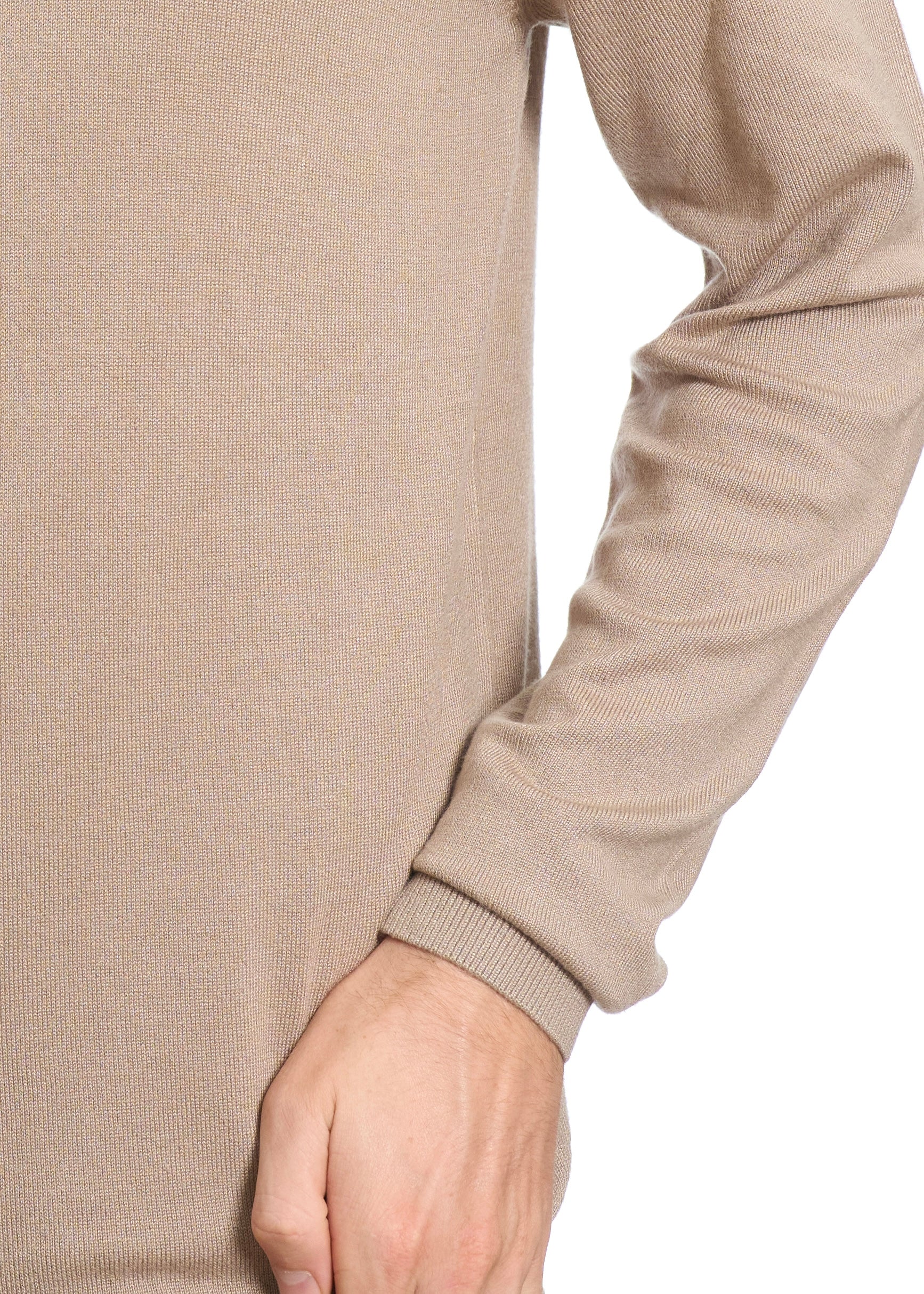 Polo in maglia Beige