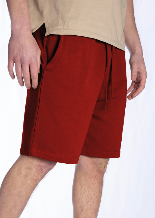 Pantaloncini felpati Ruggine