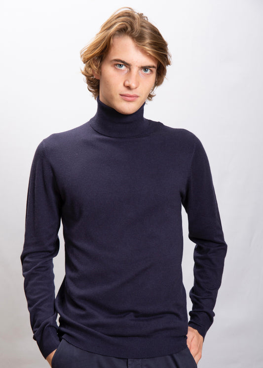 Dolcevita in Viscosa Navy