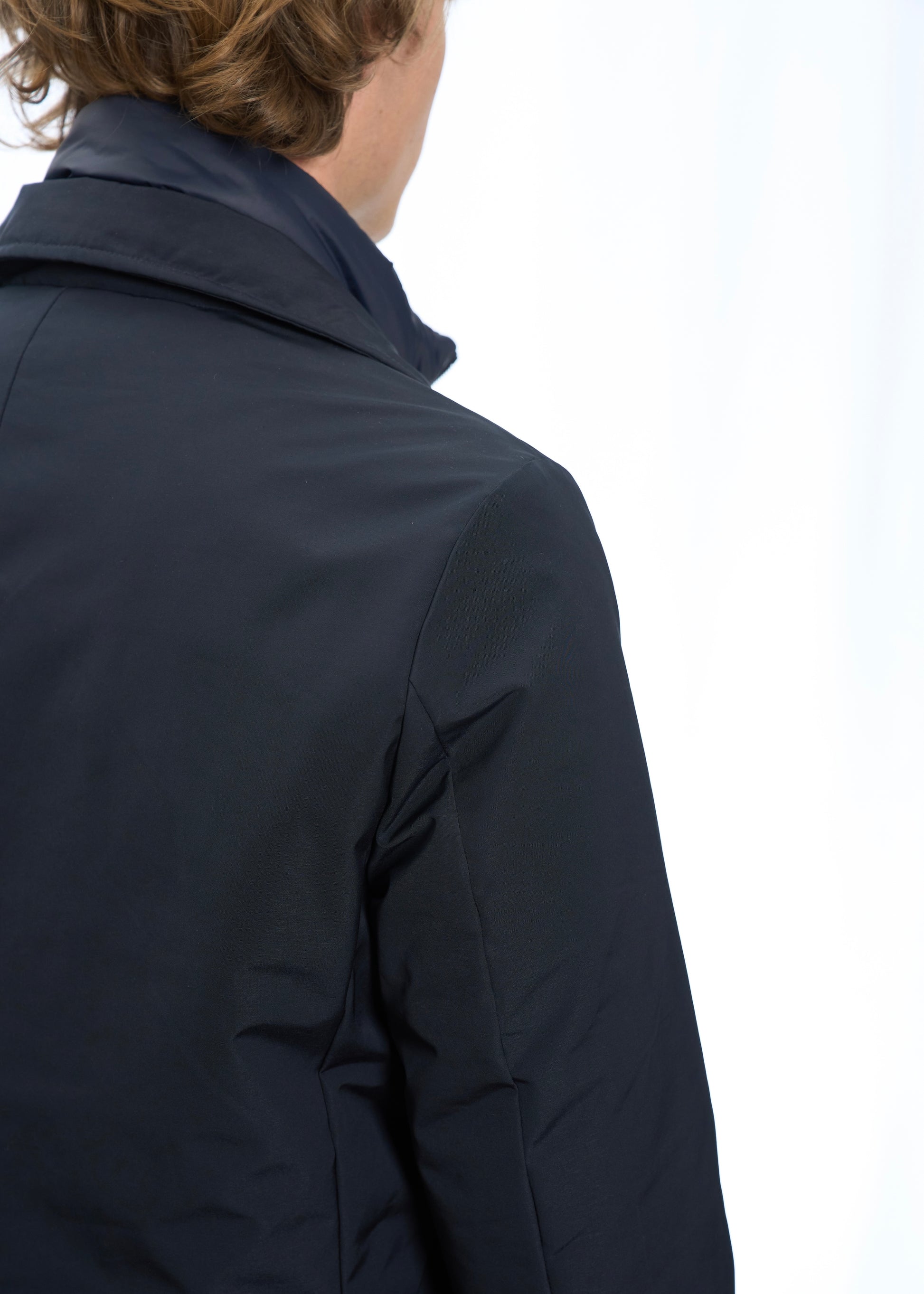 Trench imbottito Tessuto tecnico Navy