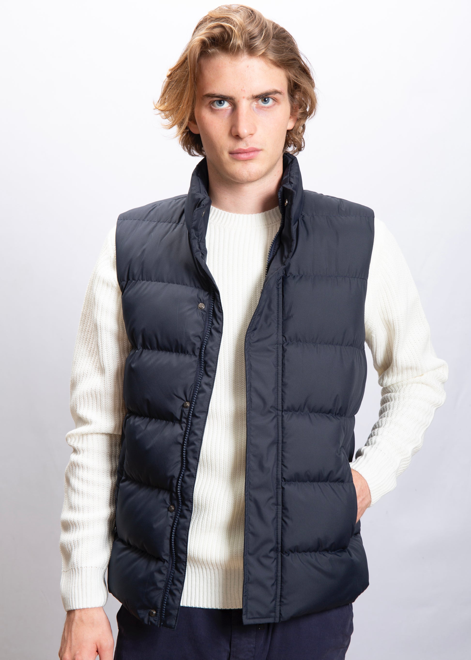 Gilet Imbottito Navy