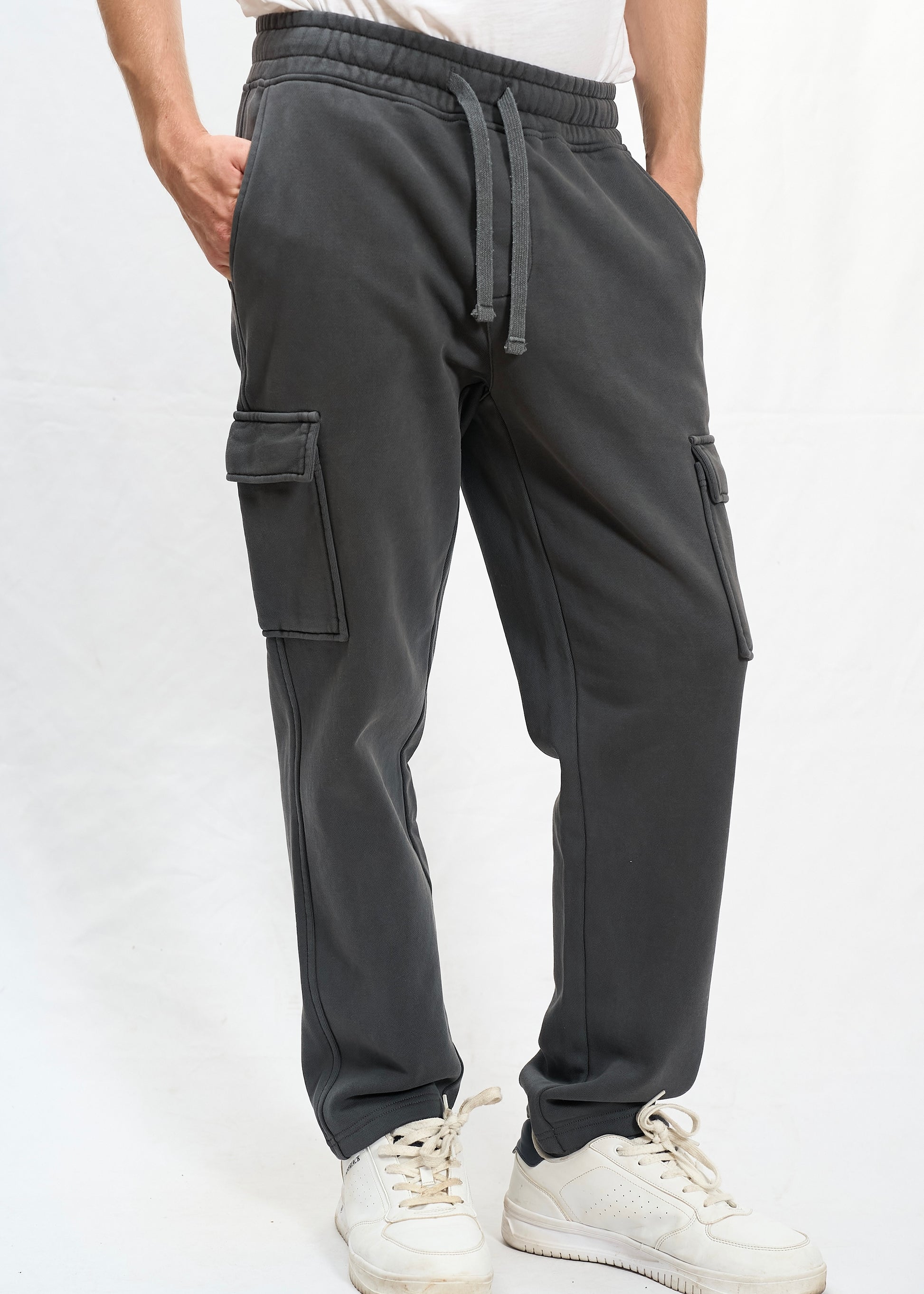 Joggers cargo stonewashed Antracite
