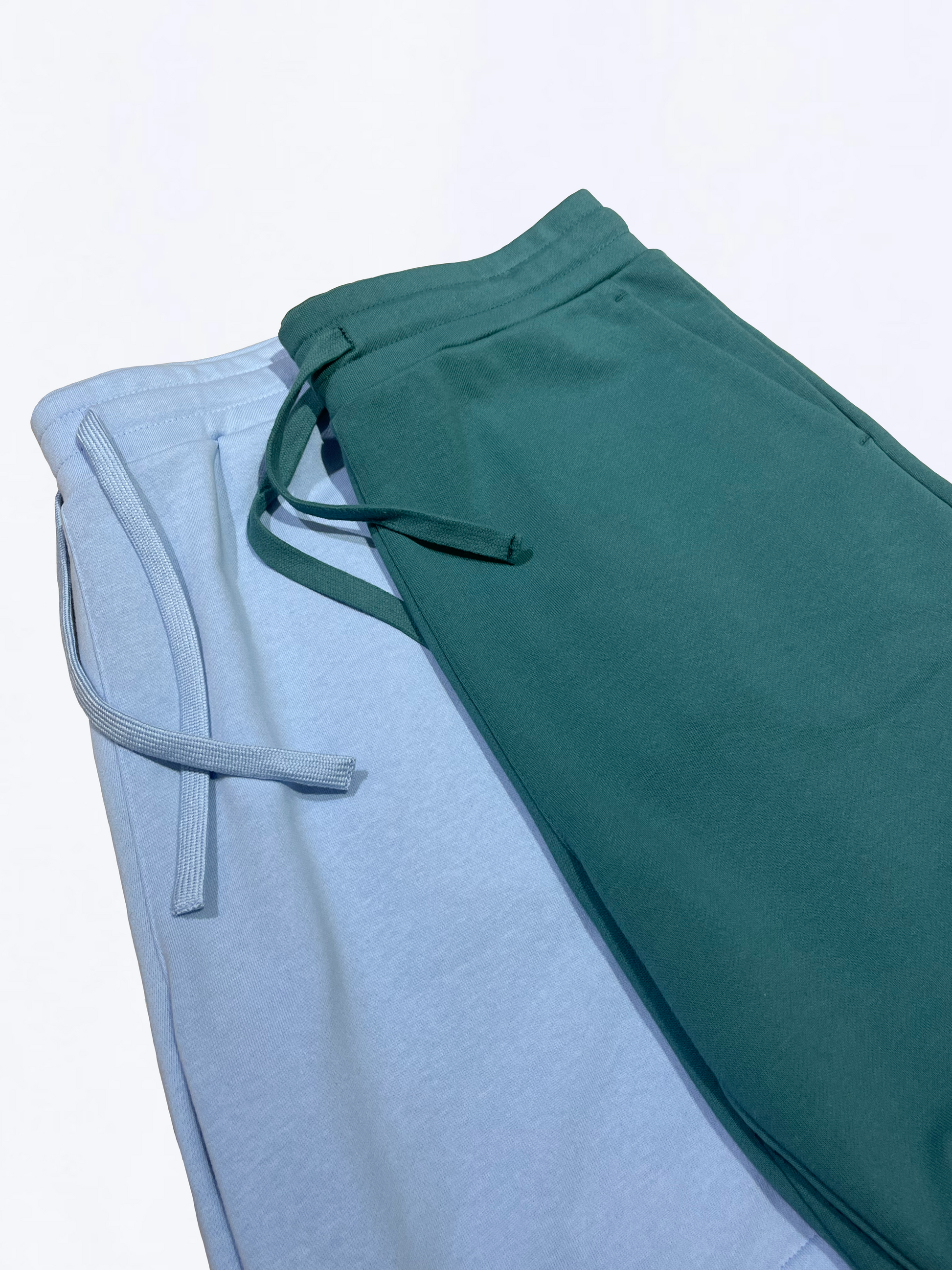 Pantaloncini felpati Verde