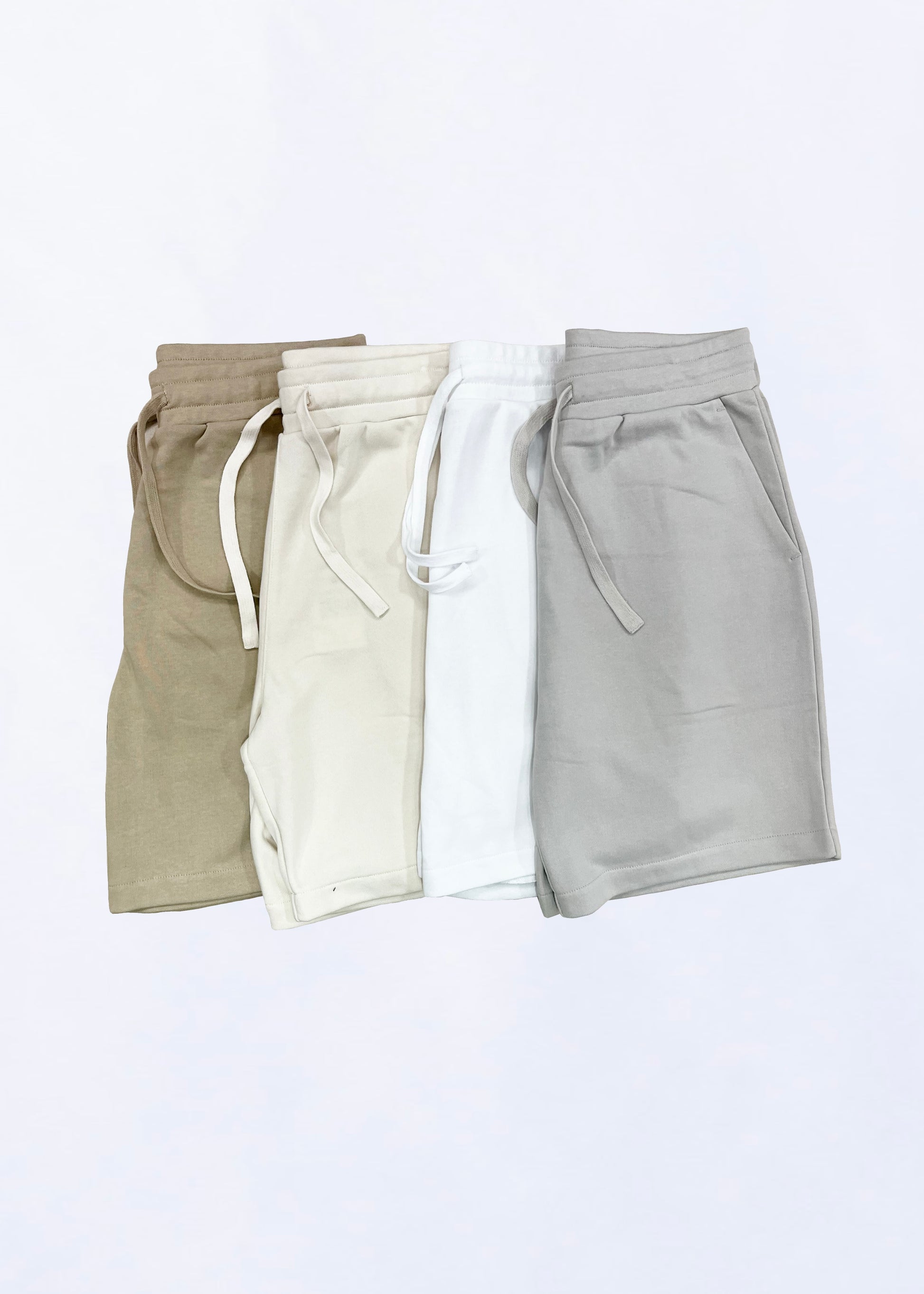 Pantaloncini felpati Beige